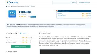 Formitize Reviews and Pricing - 2019 - Capterra