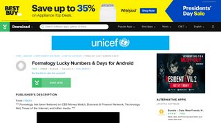 Formalogy Lucky Numbers & Days for Android - Free download and ...