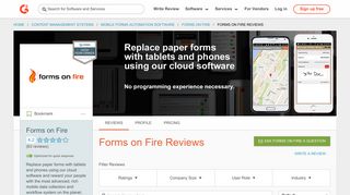 Forms on Fire Reviews 2019 | G2 Crowd