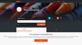 Formspring.me (@formspring) — 1 answer, 40 likes | ASKfm