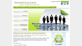 formsRus : Create | Organize | Manage