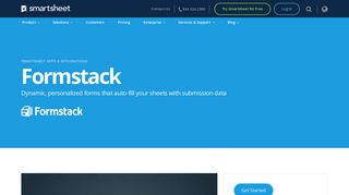 Formstack | Smartsheet
