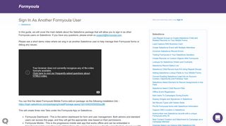 Sign In As Another Formyoula User – Customer Feedback & Support ...