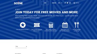 SCENE - Join today for FREE movies and more. Stop missing out.