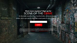 Sign up for Scene of the Crime - HarperCollins Publishers
