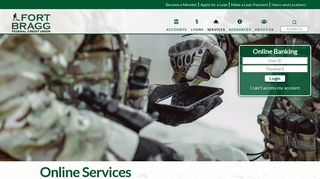 Online Services — Fort Bragg Federal Credit Union
