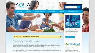 Aqua America: Water Utility Services & Bill Payment