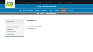 Quick Links / Parent Portal - Fort Worth ISD