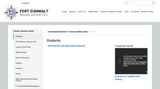 Fort Zumwalt - Students - Fort Zumwalt School District