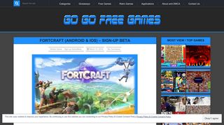 FortCraft (Android & IOS) - Sign-up Beta | GO GO Free Games