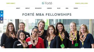 Forté MBA Fellowships - Forté Foundation