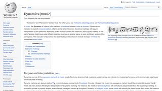 Dynamics (music) - Wikipedia