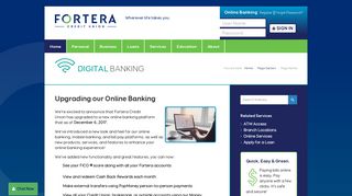 Accounts - Fortera Credit Union