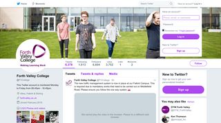 Forth Valley College (@FVCollege) | Twitter