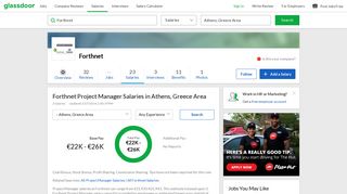 Forthnet Project Manager Salaries in Athens, Greece | Glassdoor