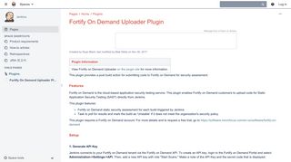 Fortify On Demand Uploader Plugin - Jenkins - Jenkins Wiki