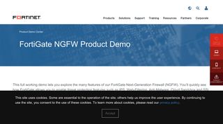 FortiGate Next-Generation Firewall Demo - Fortinet