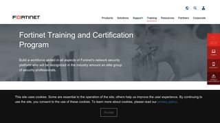 Fortinet Training and Certification Program