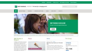 BNP Paribas Belgium - The bank for a changing world