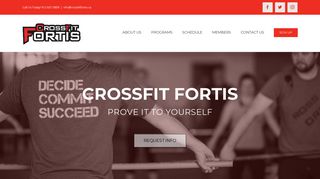 Home | CrossFit Fortis | Orleans, ON | We Rise By Lifting Others