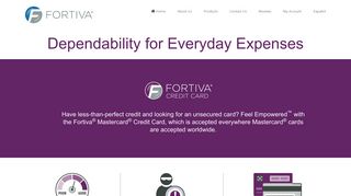Fortiva Credit Card | Unsecured Mastercard® Credit Card
