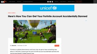 Here's How You Can Get Your Fortnite Account Accidentally Banned ...