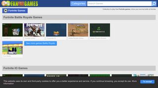 FORTNITE GAMES and free Fortnite Games - Play, online games