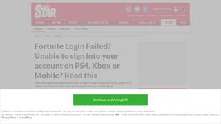 Fortnite Login Failed? Unable to sign into your account on PS4, Xbox ...