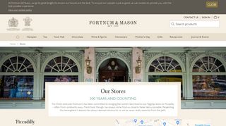 Our Stores - Fortnum & Mason