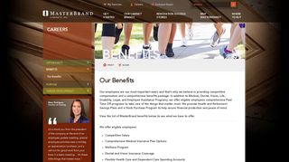 Our Benefits - Careers - MasterBrand Cabinets