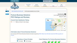Fortune Business Solutions PEO Profile - StaffMarket