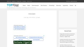 fortune-nigeria - Top Gist Nigeria