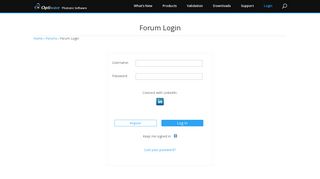 Community Forums - Forum Login - Optiwave