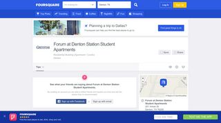 Forum at Denton Station Student Apartments - Residential Building ...