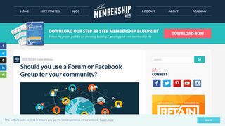 Should your community be a Forum or Facebook Group?