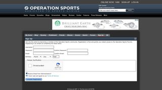 Operation Sports Forums - Register