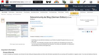 Amazon.com: fotocommunity.de Blog (German Edition): fotocommunity ...