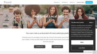 Job Seekers: Find great local jobs with Found Careers