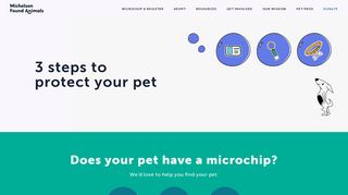 Pet Microchipping & Registration | Michelson Found Animals Foundation