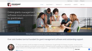 Foundant for GrantMakers: Grant Management Software