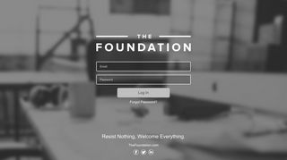 Login - The Foundation
