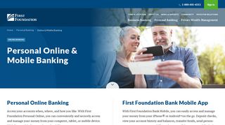 Online & Mobile Banking | First Foundation Bank