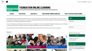 Foundation Online Learning