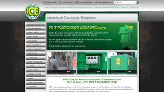 Pile Driving Equipment | ICEUSA|Foundation Pile Driving Equipment ...