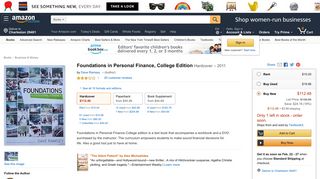 Foundations in Personal Finance, College Edition ... - Amazon.com