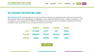 The Path | The Foundations of Well-Being