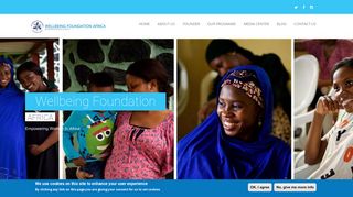 The Wellbeing Foundation Africa: Homepage
