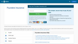 Founders Insurance: Login, Bill Pay, Customer Service and Care Sign-In