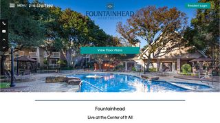 Fountainhead: Apartments for Rent in Medical Center San Antonio, TX