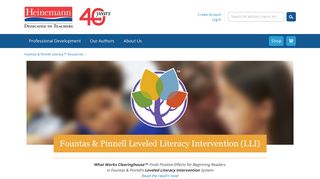 Leveled Literacy Intervention (LLI) - Heinemann
